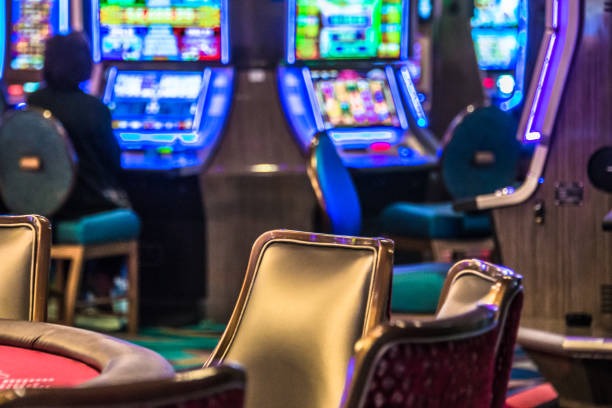 Grand Slam high-limit blackjack table with professional dealer and premium studio setup